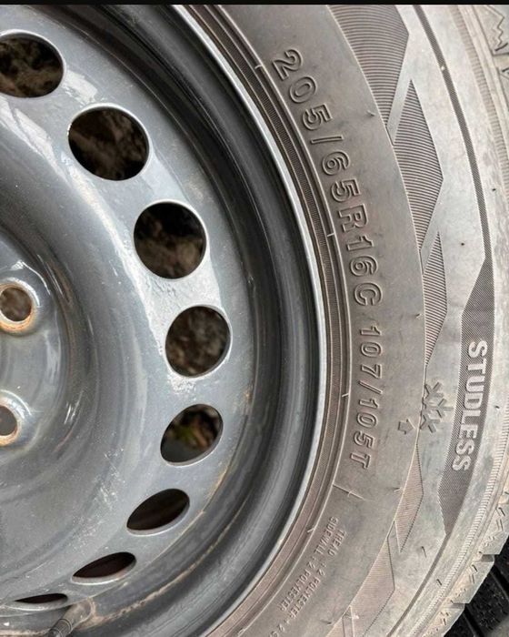 Koła VW T5 T6 5X120 opony 215/65/16C zima