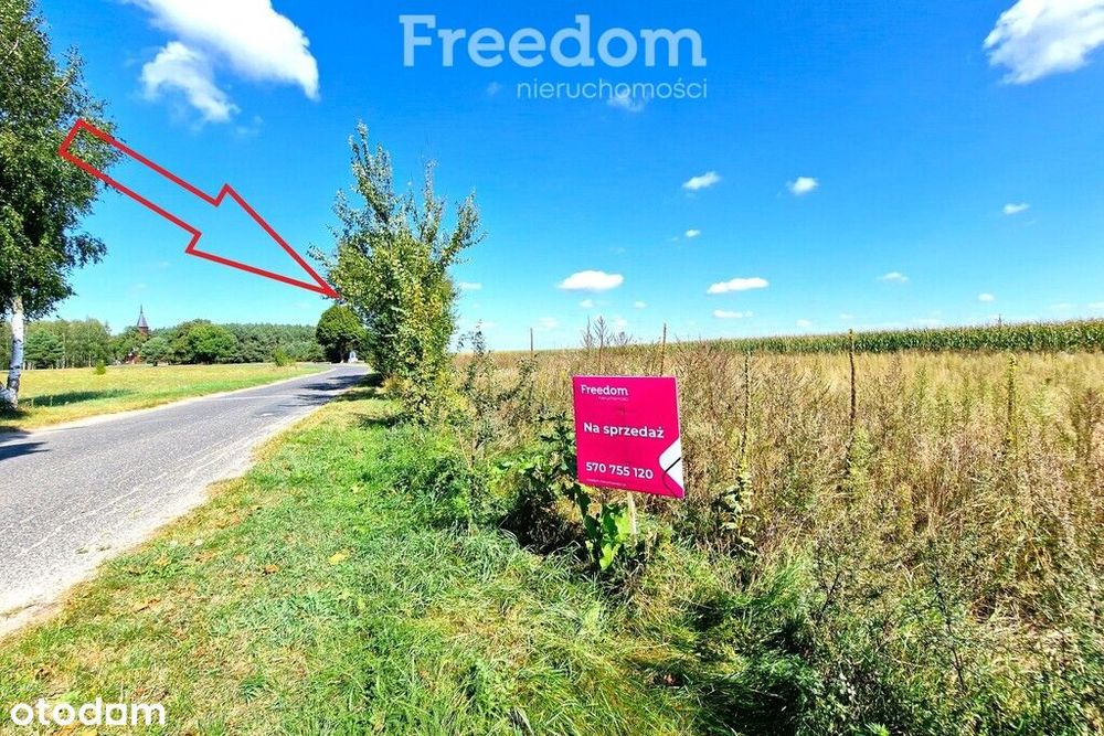 Działka budowlana w Horbowie z warunkami zabudowy