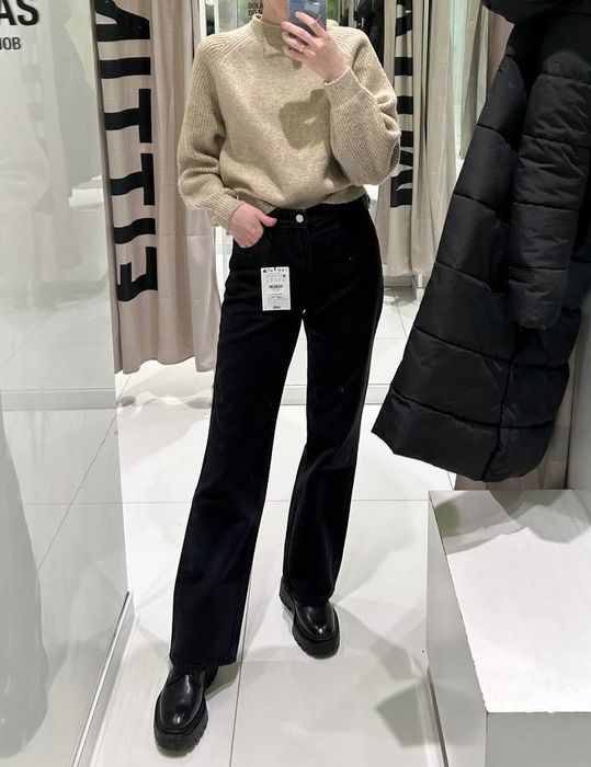 Джинси Bershka wide leg jeans