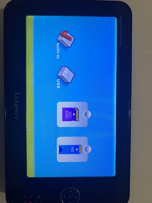 Personal Media Player Lazer. Card Reader and USB Pen Drive. €12.64751908804353123