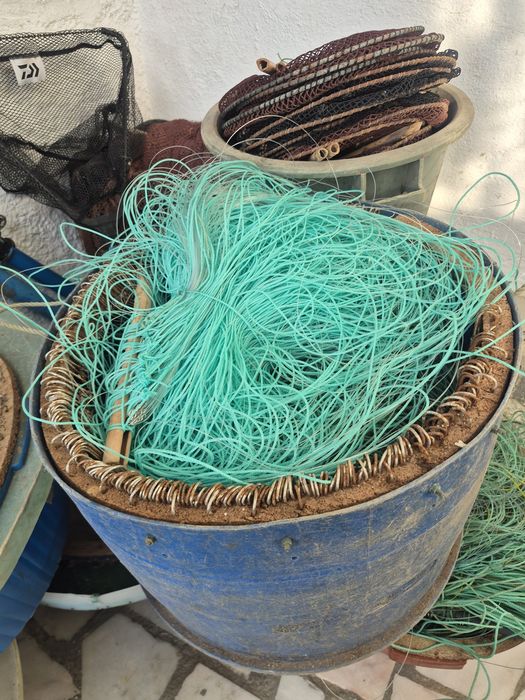 Conteúdo de armazém de pesca em Sesimbra