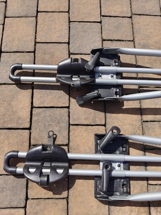 Thule belki dachowe + uchwyty + bagażnik rowerowy – Honda Civic IX Tourer