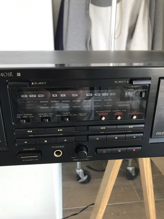 Stereo Double Cassette Deck Pioneer CT-W401R