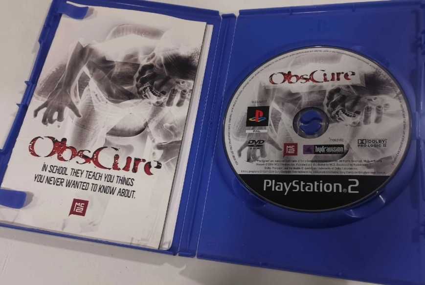 Obscure PS2 jogo como novo
