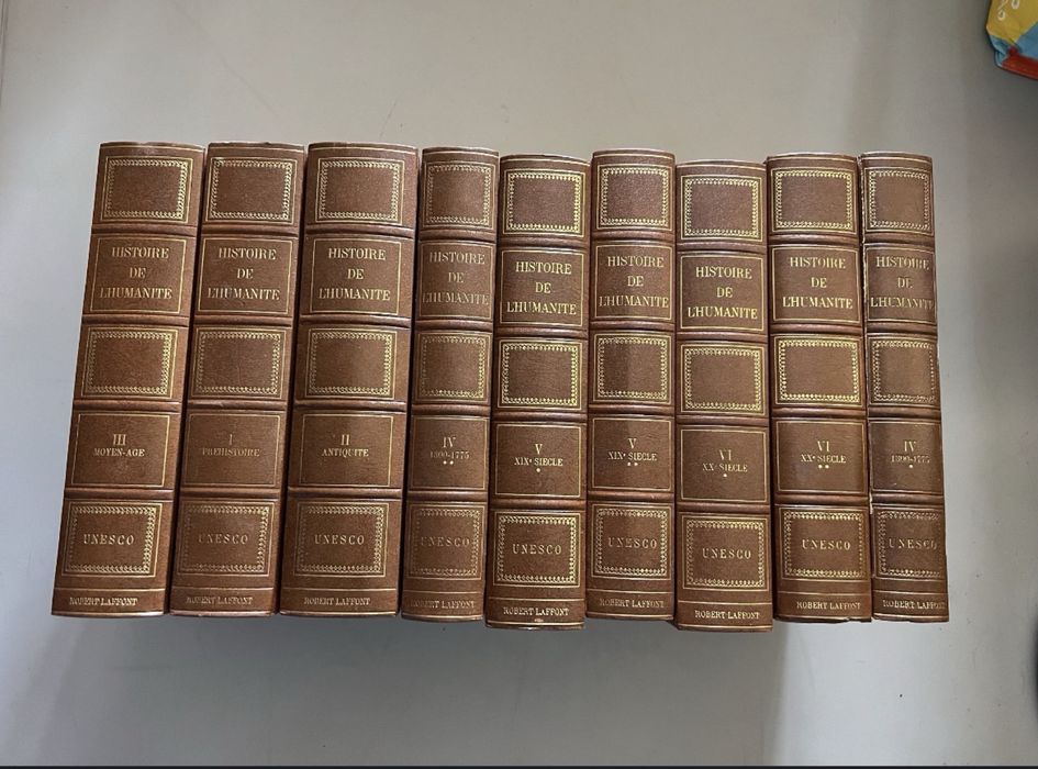 Coleção 9 livros Historie De L’humanite