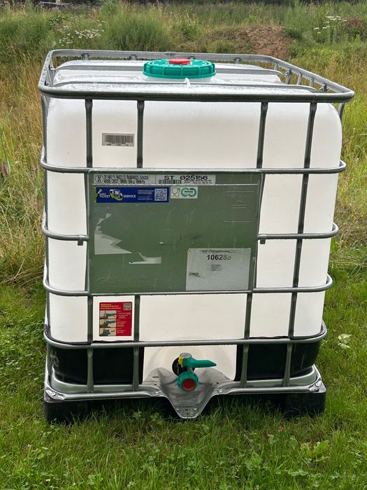 Mauzer 1000 litrów po SPOŻYWCE, Zbiornik 1000 l