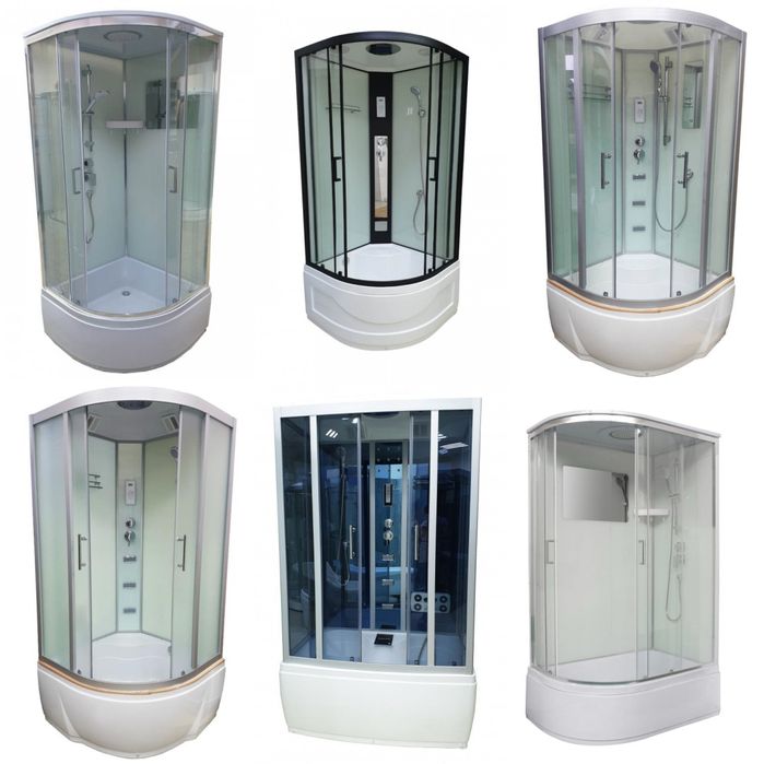 Душевые кабины душевые боксы гидро боксы поддоны