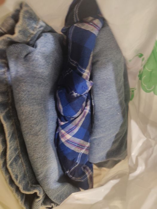 Spodnie i koszula chłopięca 134