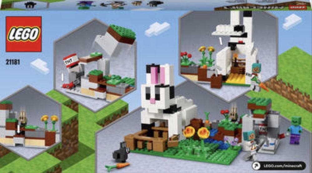 Конструктор LEGO Лего Minecraft 21181 Крихітка Python