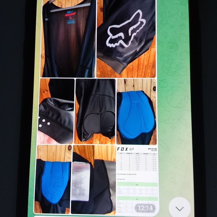 Велотрусы  FOX ASCENT BIB (XL).