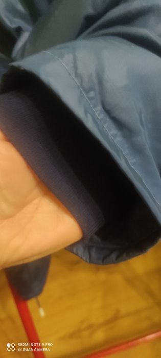 Чоловічий зимовий пуховик XL, теплий, з капюшоном