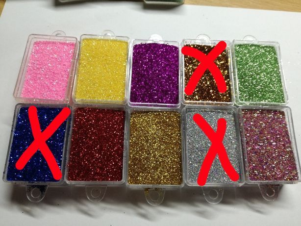 Глітер, блискітки для дизайну, творчості, рукоділля, манікюру