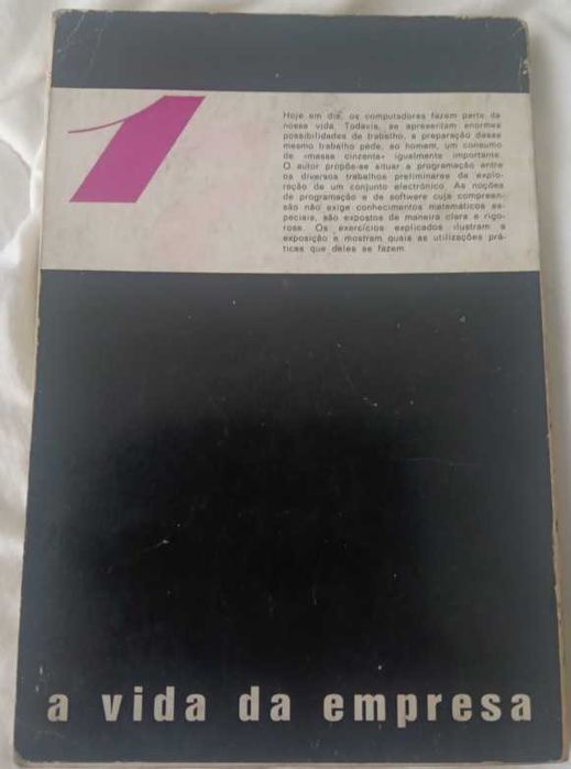 Iniciação à programação - Livro Antigo de 1969 de P Morange