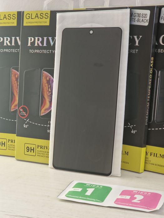 Hartowane szkło Privacy Glass do SAMSUNG GALAXY S20 FE/LITE Matowe