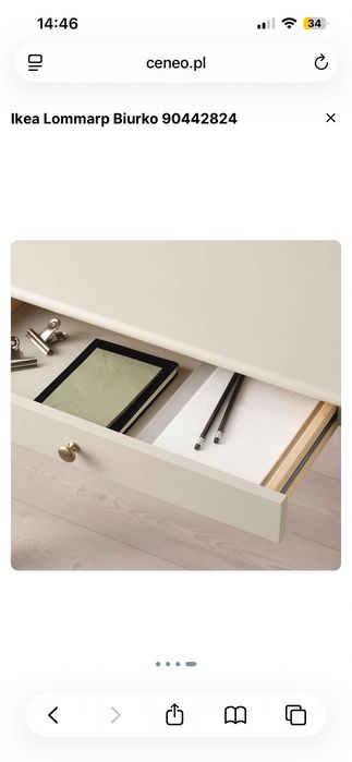 Biurko Ikea Lommarp