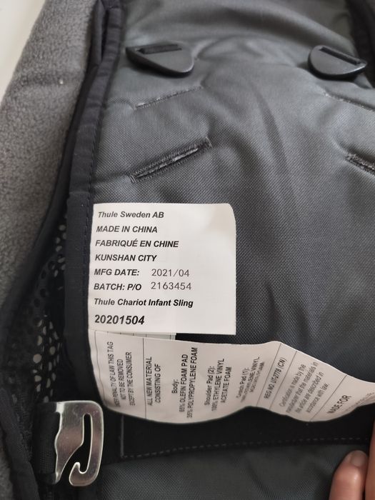 Thule Infant Sling, hamaczek do przyczepki