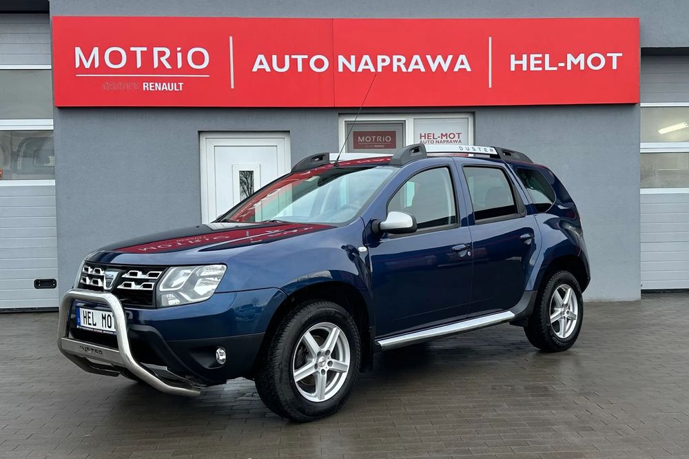 Dacia Duster 4x4 2015 1.5dCi, 109KM, Klima, Zarejestrowana w Polsce, VAT-marża!