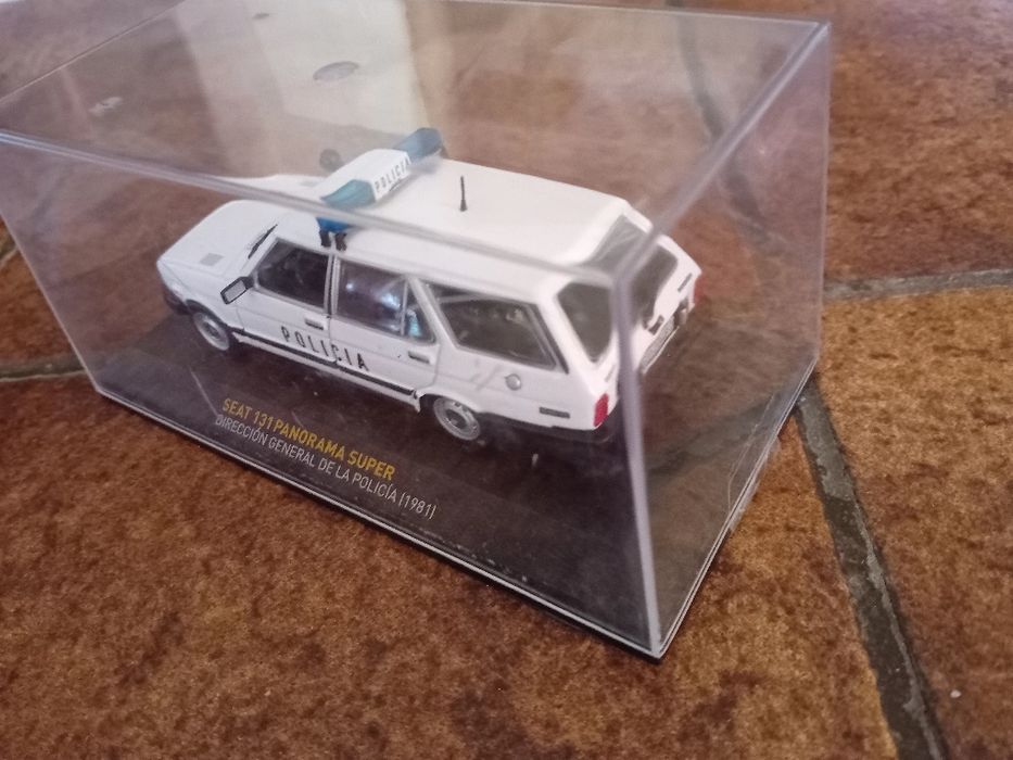 Seat 131 Panorama Super, 1981, carro Polícia