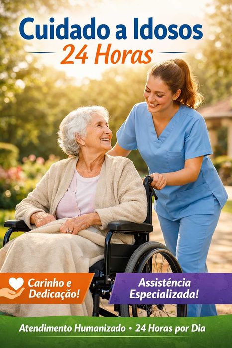 Apoio a  idoso 24hrs