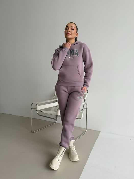 Костюмм зимний,теплый,флис,зима,одежда,женский,пума,фліс,осінній,спорт