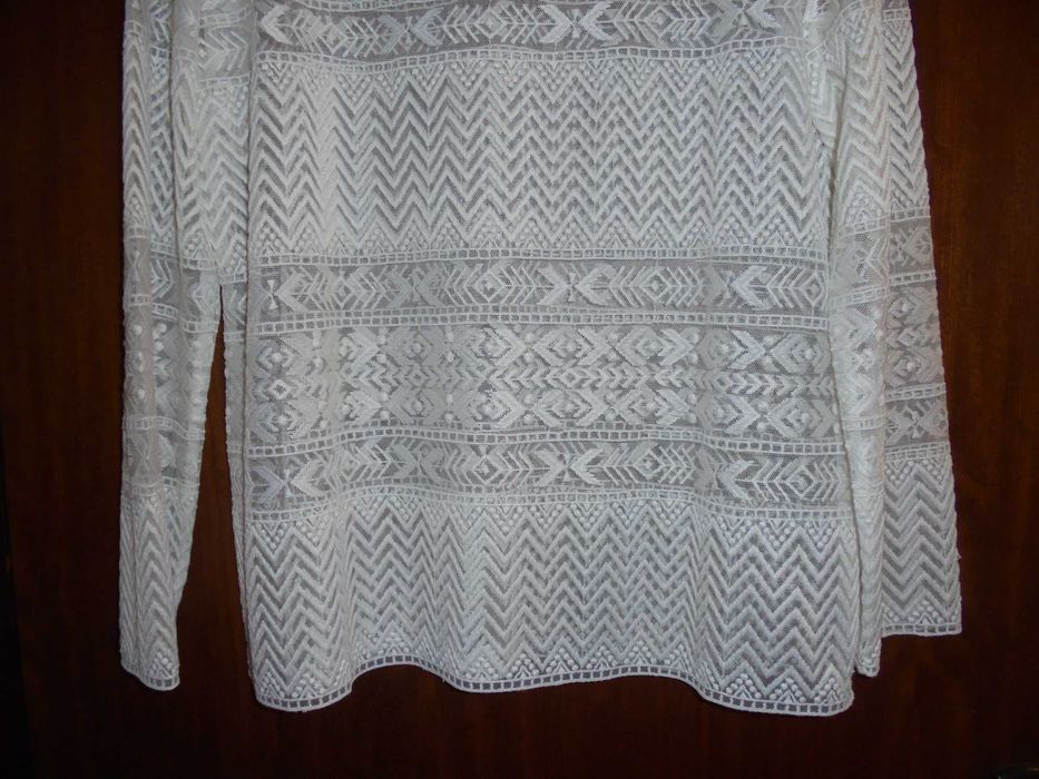 camisola de senhora transparente