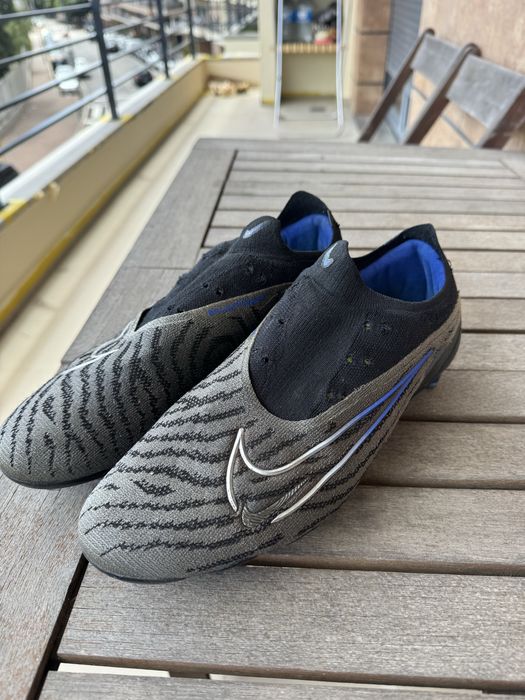 Nike Phantom GX Elite FG Preto/Azul – Tamanho 43 – Como Novas