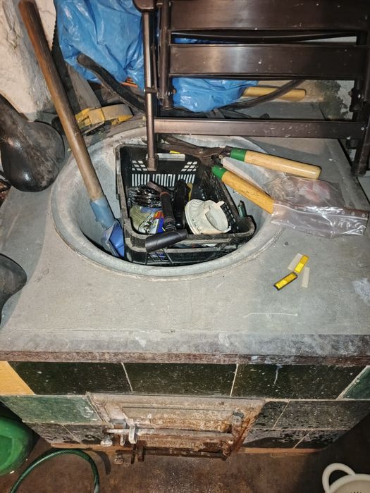 Piec kaflowy i piec do pralni