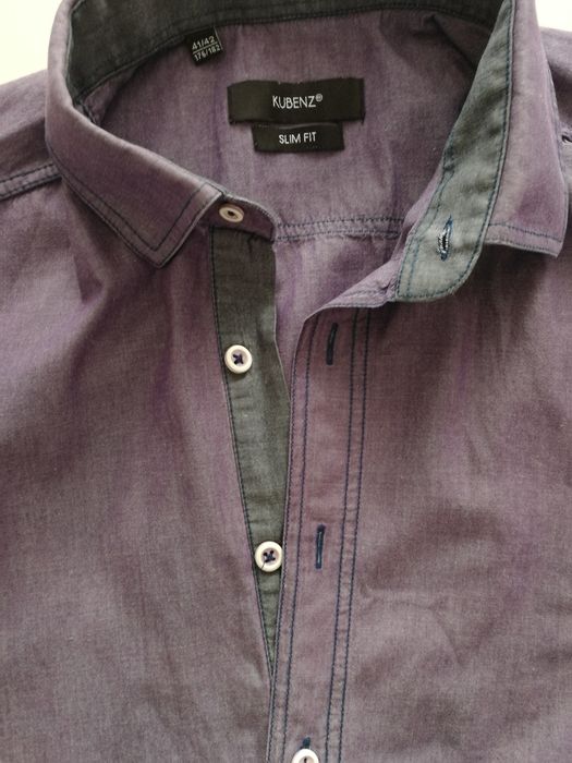 Koszula męska Kubenz, slim Fit, rozm 41/42