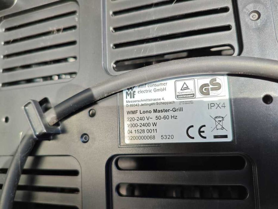 WMF Lono Master-Grill + Stojak Stal nierdzewna Cromargan