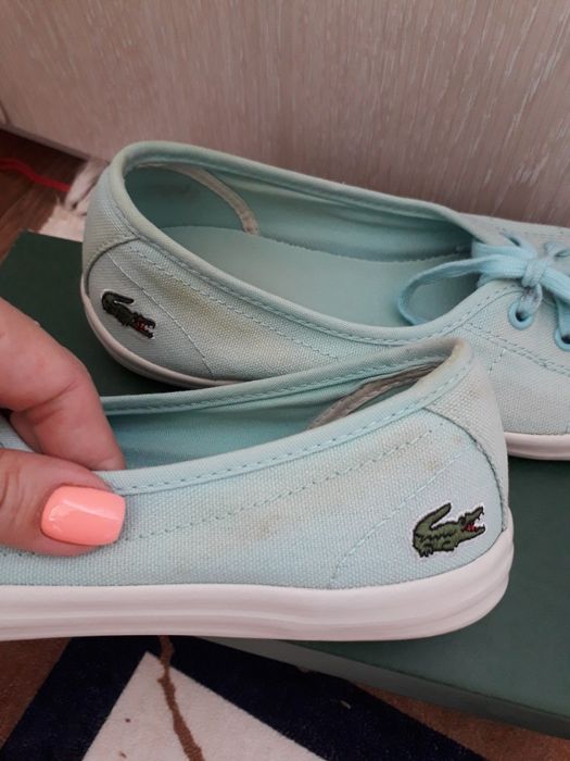 Кеди, мокасины Lacoste размер 37