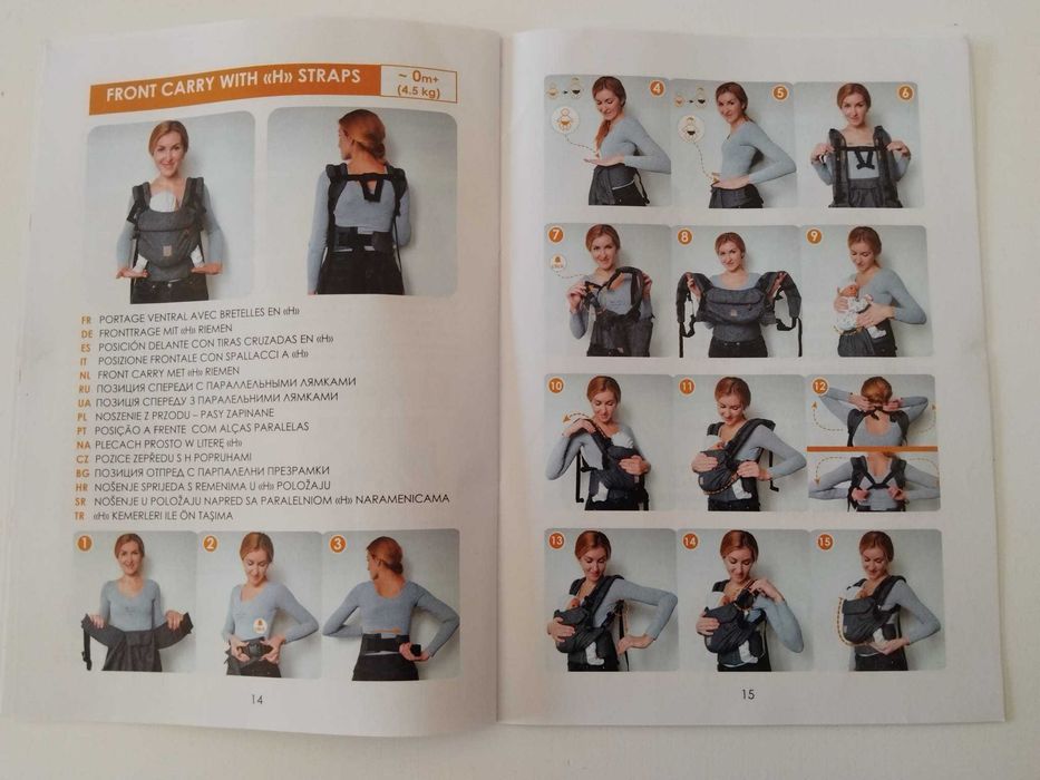 Mochila para carregar bébé - Nashsling