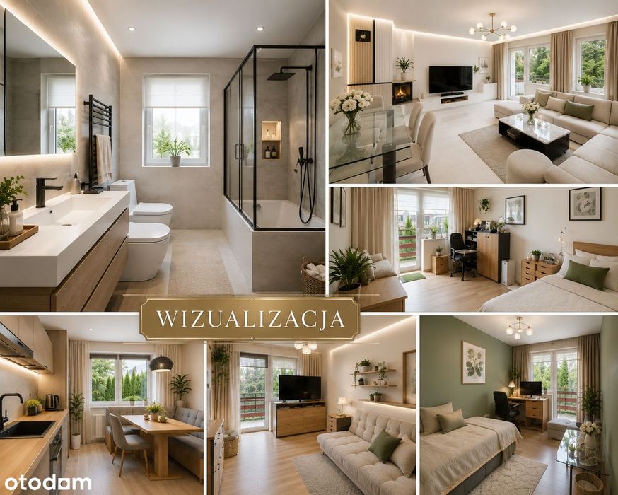 NOWA CENA!!! Fantastyczna szeregówka pod lasem