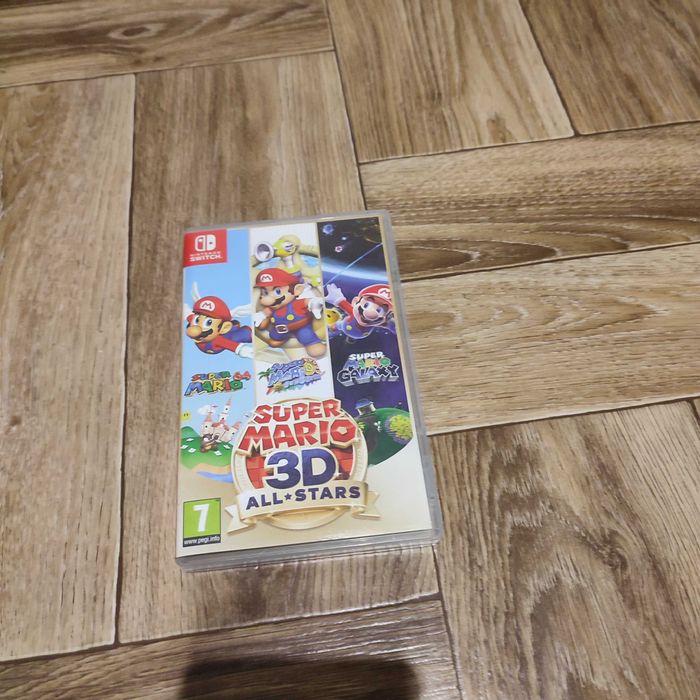 Gra super Mario 3D all stars na Nintendo switch.