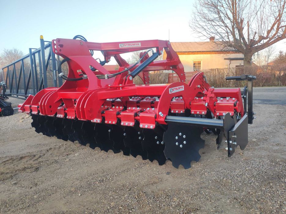 AGREGAT TALERZOWY Brona Z Hydropakiem Wał Rura/ Struna/ Daszek/ Packer