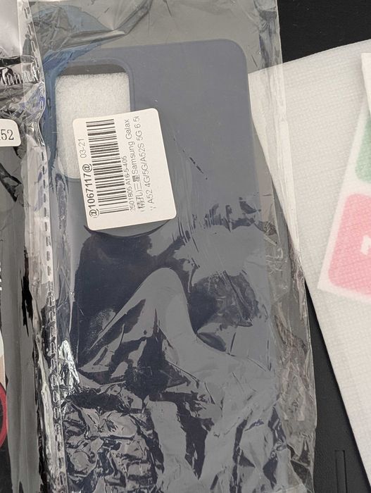Zestaw folii ochronnych, szkieł ochronnych i etui do Samsung A52