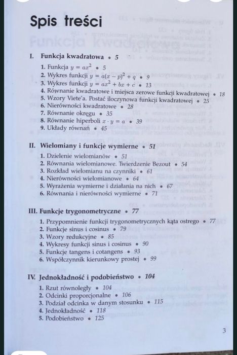 Matematyka II podręcznik Liceum technikum