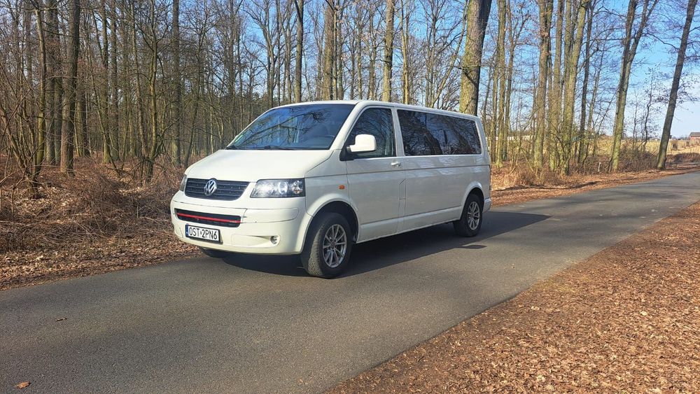 Volkswagen Transporter VW transporter T5 long biały 1.9 tdi