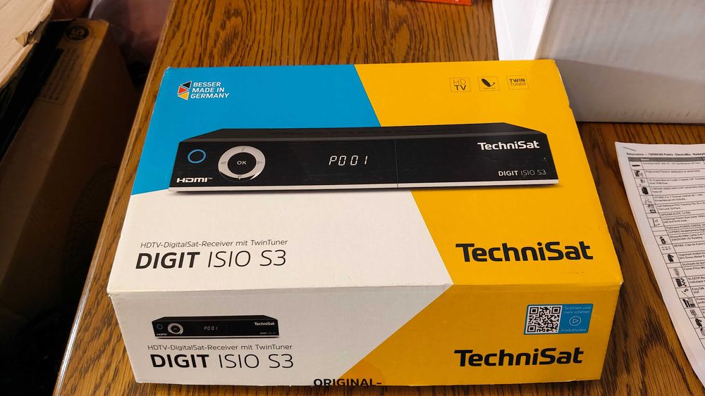 Dekoder DVB-S, DVB-S2 TechniSat Digit ISIO 3
