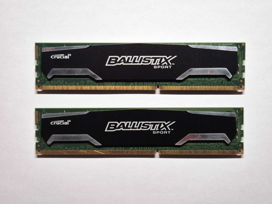 Crucial Ballistix Sport 16GB (2×8GB) DDR3 1600MHz CL9 - stan b.d.