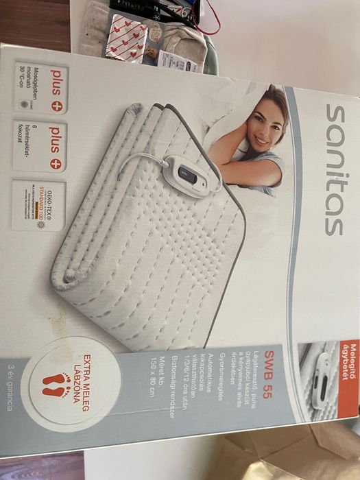 Cobertor elétrico novo