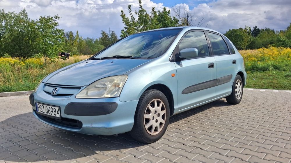 Honda Civic 2002 1.4 benzyna klimatyzacja 5 drzwi