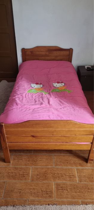 Cama + Estrado + Colchão