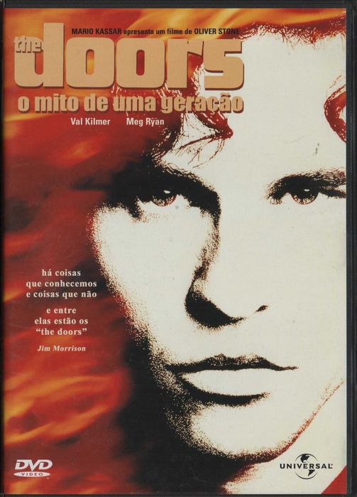 Dvd The Doors: O mito de Uma Geração - musical - Val Kilmer - extras
