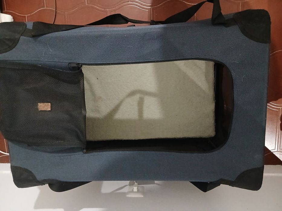 Transportadora cães dobrável L