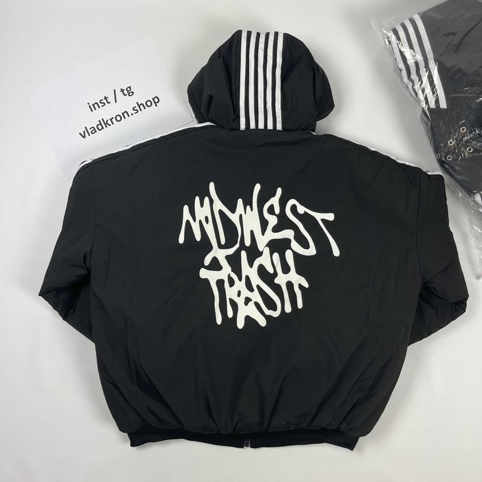 5-Lines Puffer Jacket | 5-Полосная Пуховик Adidas Balenciaga Racer