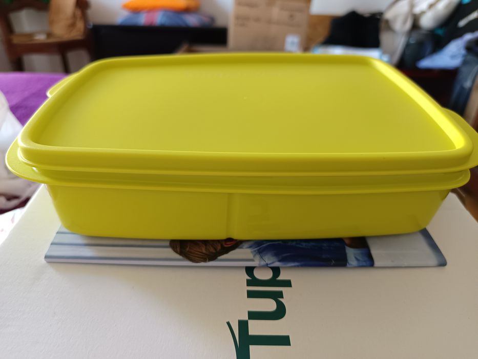 Tupperware com divisórias