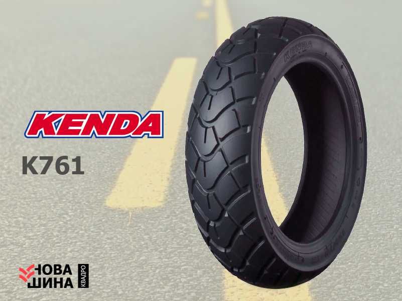 АСФАЛЬТ шина мото резина колеса на мопед скутер Kenda K413 (Тайвань)