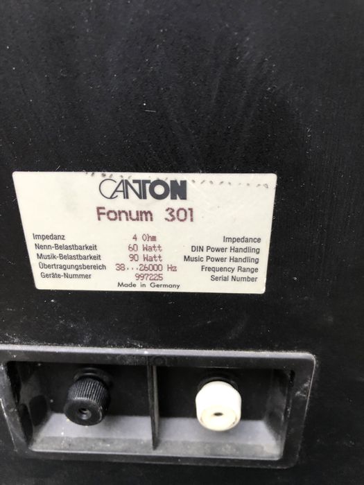 Monitory Canton Fonum 301