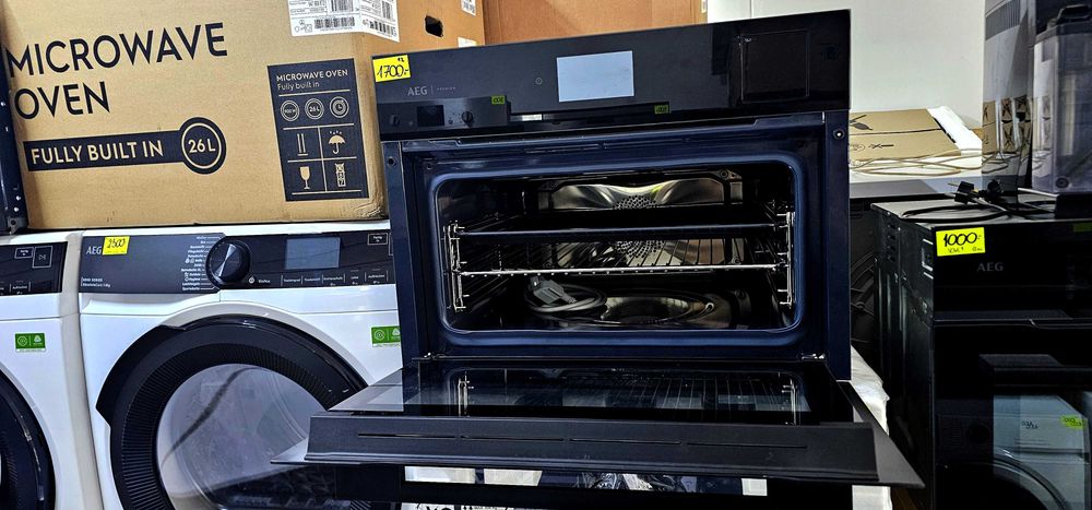 Piekarnik parowy AEG CS7900B seria 8000 SteamPro | Premier  | 45L |  gw12mcy