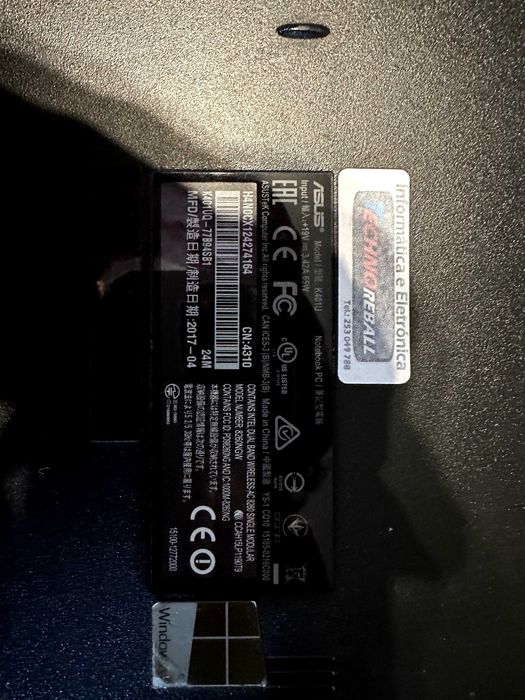 Computador ASUS K401U